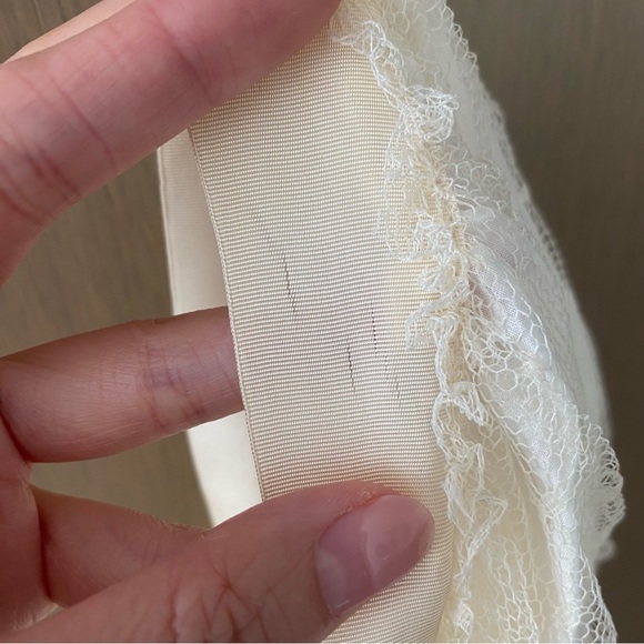 Vintage Valentino tulle lace midi skirt - Picture 9 of 12